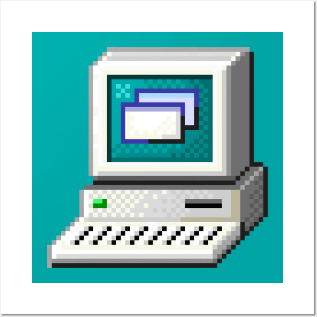 My Computer - Windows 98 Wall Art by MalcolmDesigns